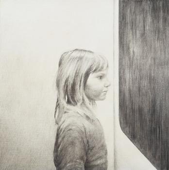 403. Anna Finney, "Flickan vid fönstret" (Girl by the window).