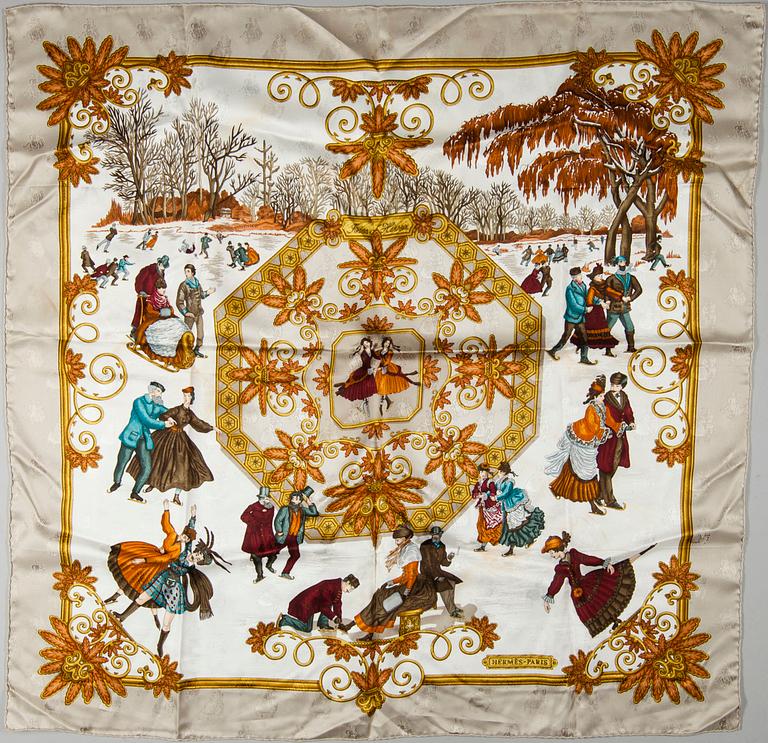 SCARF, "Joies d'Hiver", Hermès.