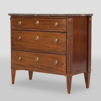 Bureau, Empire style, circa 1800.