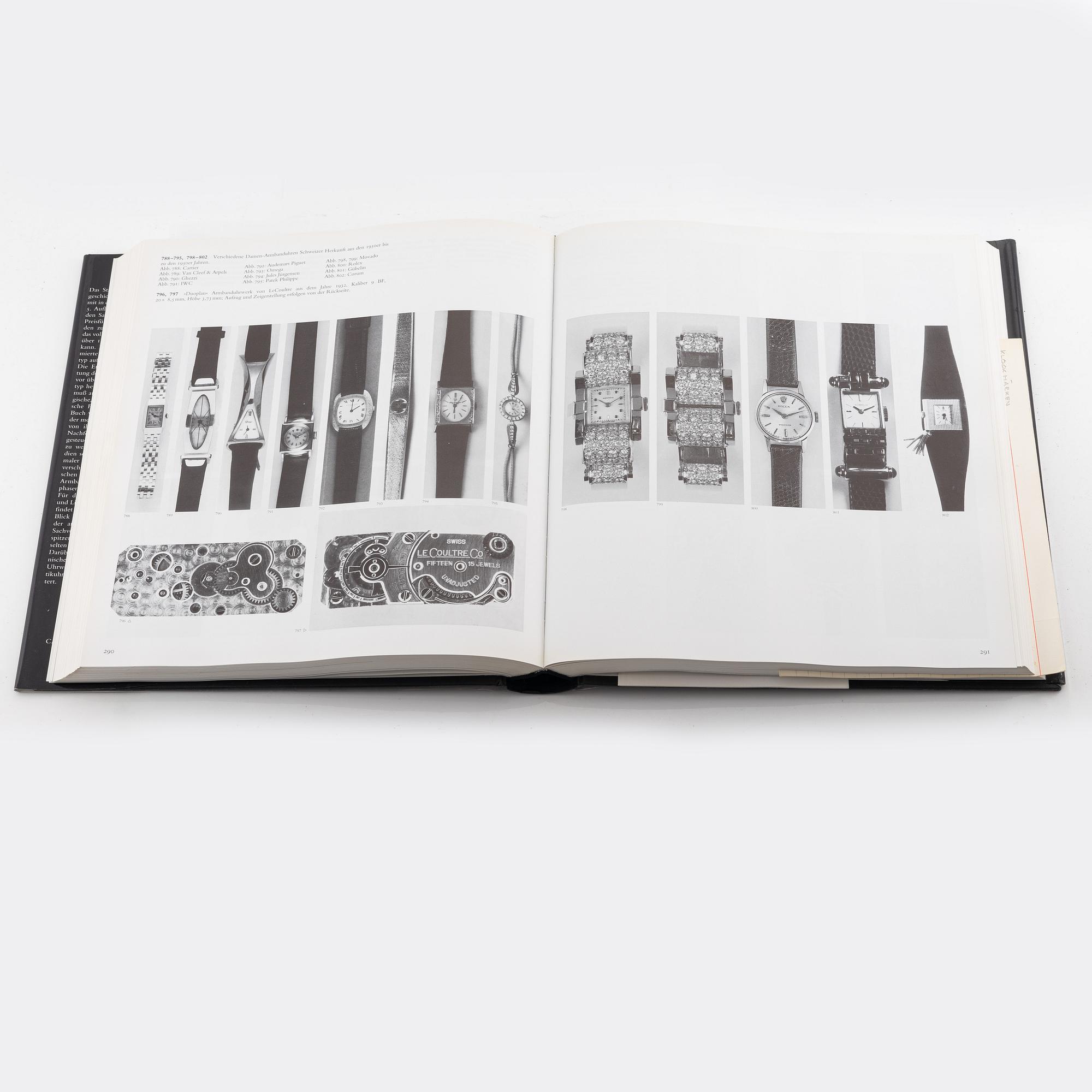 Watch books, Armbanduhren: 100 Jahre Entwicklungsgeschichte, Patek Philippe: Complicated Wrist Watches.