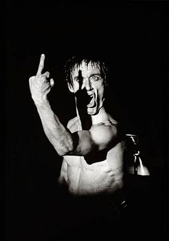 256. Mats Bäcker, "Iggy Pop, Köpenhamn 1977".