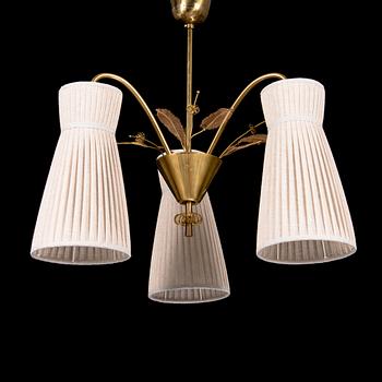 Paavo Tynell, A mid-20th century 'K1-9/K' ceiling light for Idman.