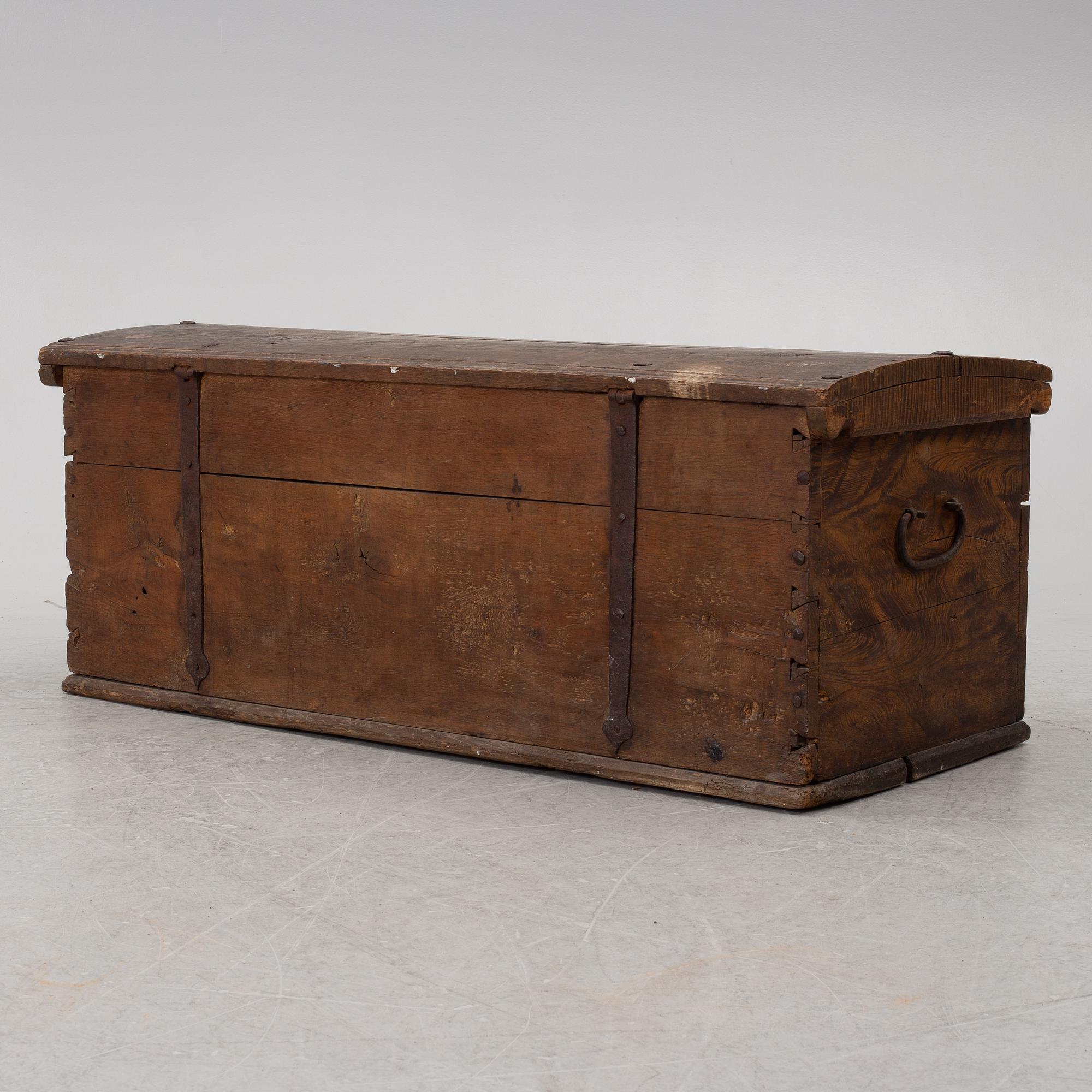 A chest, Sweden, dated 1792.