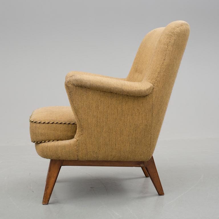 SOFFA samt FÅTÖLJ, 1950-tal.