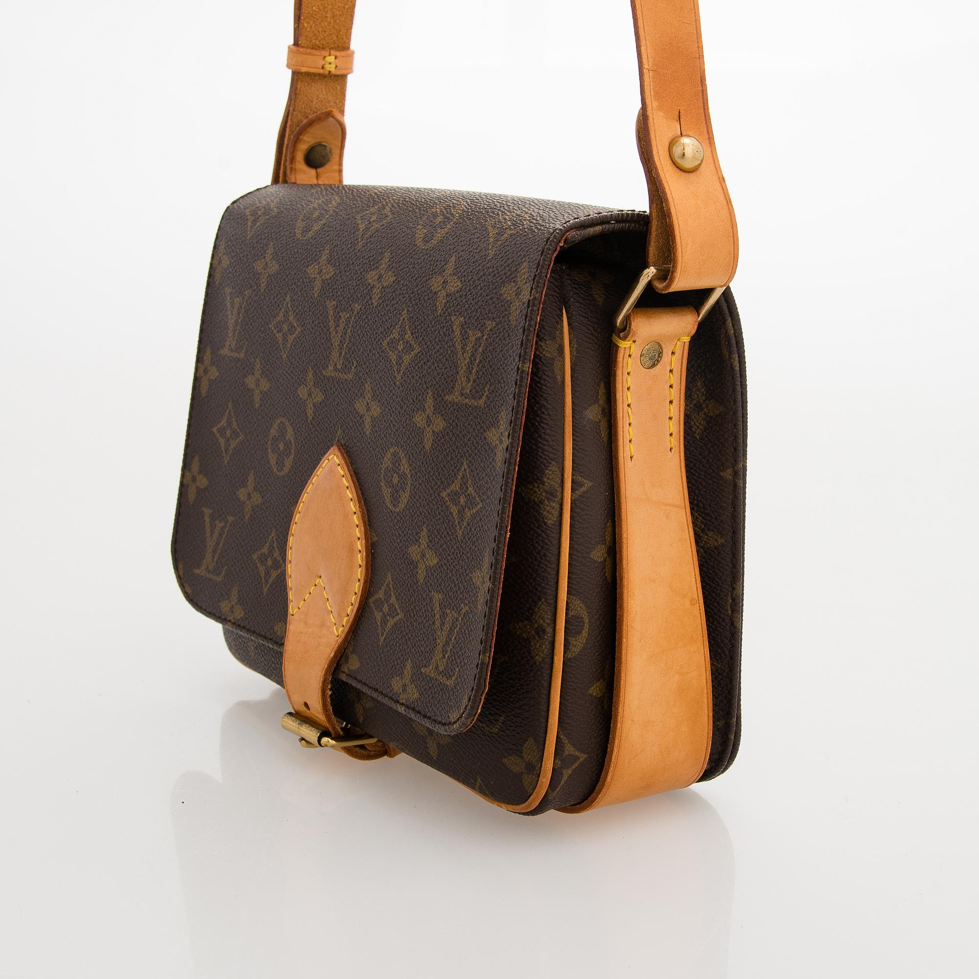 Louis Vuitton, A Monogram 'Cartouchiere' Bag.