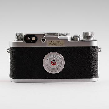 KAMERA med OBJEKTIV och VISOFLEX I, 1+3+1, Leica IIIg, nr. 877 071, Ernst Leitz, GMBH Wetzlar, Tyskland. 1957.