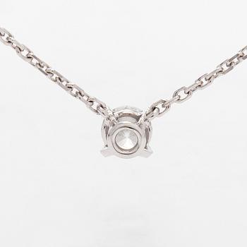 Cartier, halsband, "1895", 18K vitguld med briljantslipad diamant.
