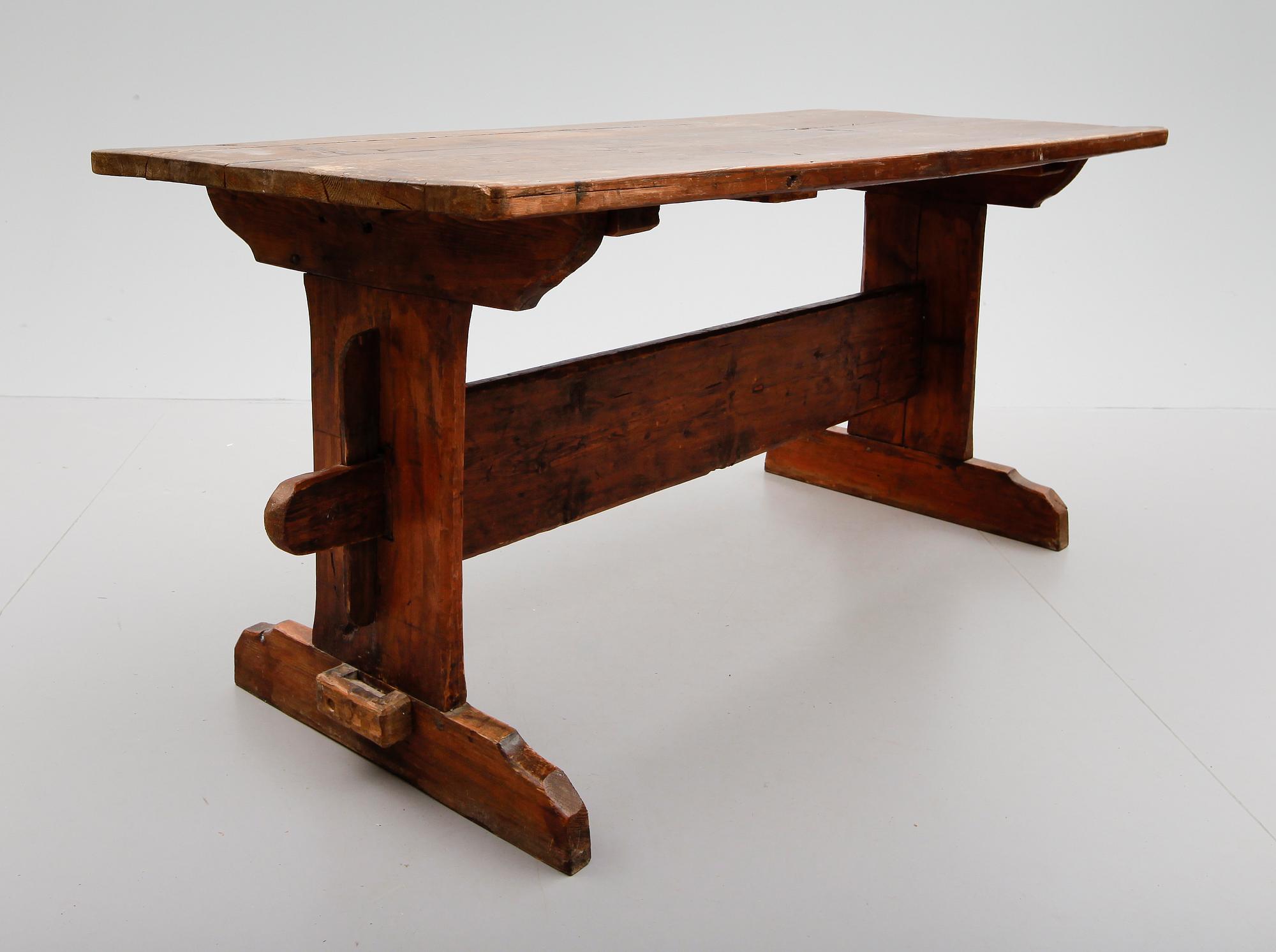 BOCKBORD, allmoge,  sekelskiftet 1800.
