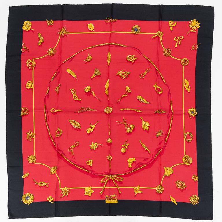 Hermès, scarf, "Clips".