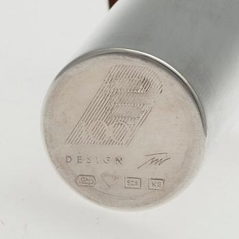 VAS, sterling silver, design Tapio Wirkkala 1990. Vikt 109 g.