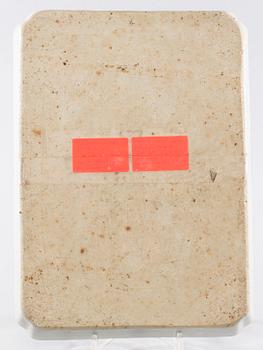 BRICKA, porslin, Kina, 1800-tal.