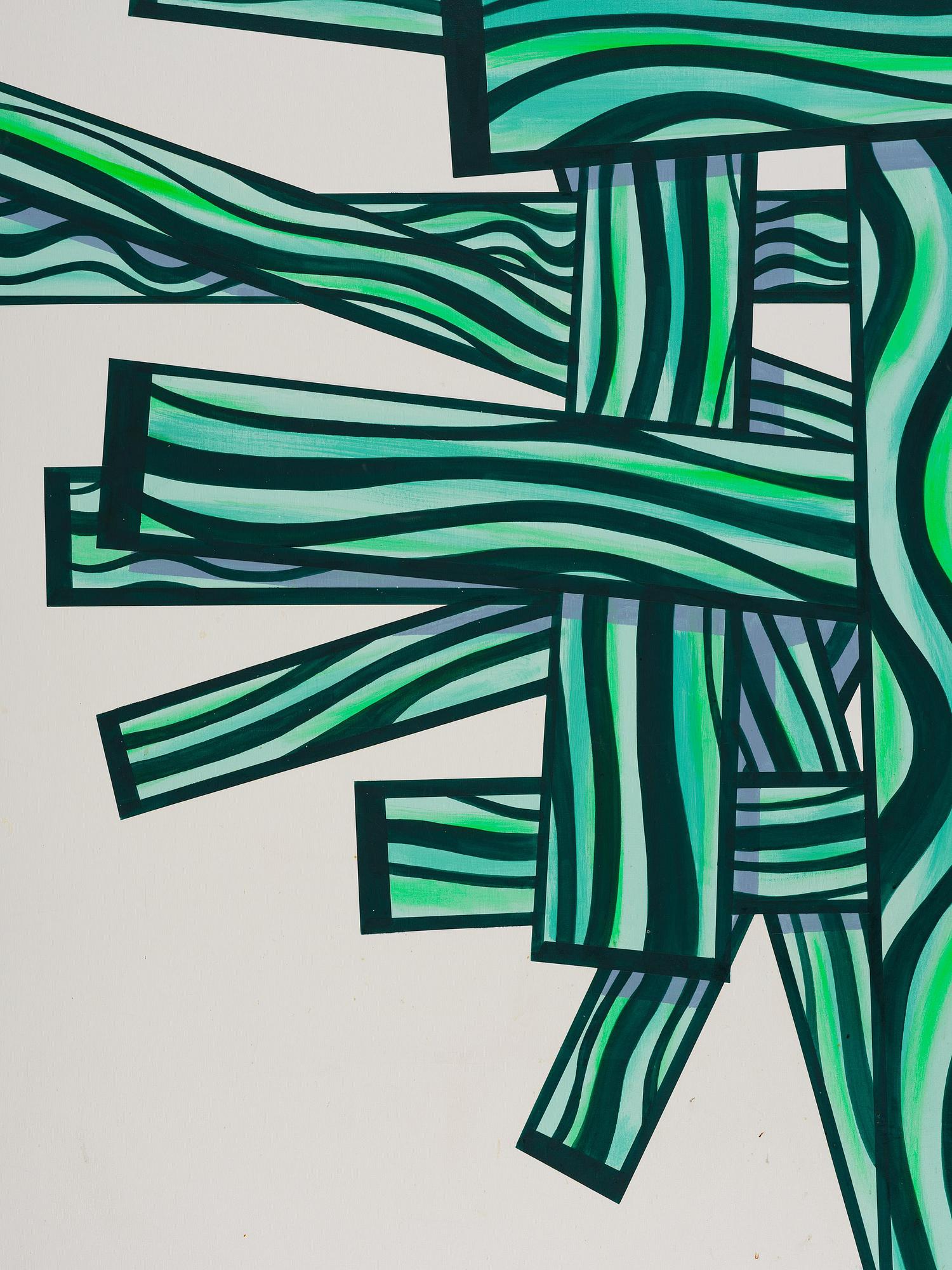 Thomas Elovsson, "Green Barricade".