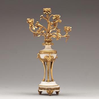 KANDELABER, Louis XVI-stil, 1800-talets slut.