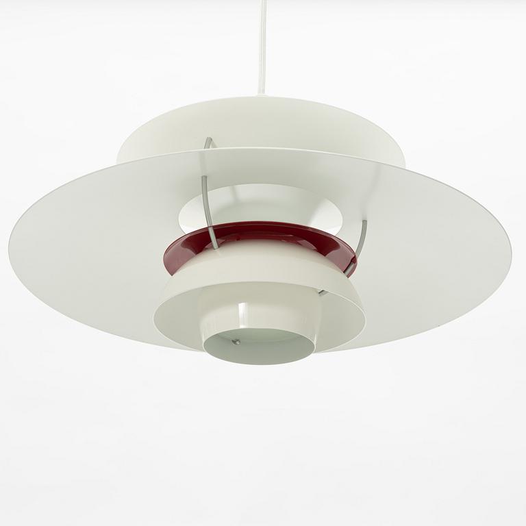 Poul Henningsen, taklampa, "PH5", Louis Poulsen, Danmark.