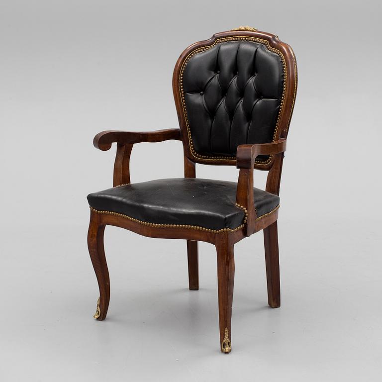 A late 19th century armchair.