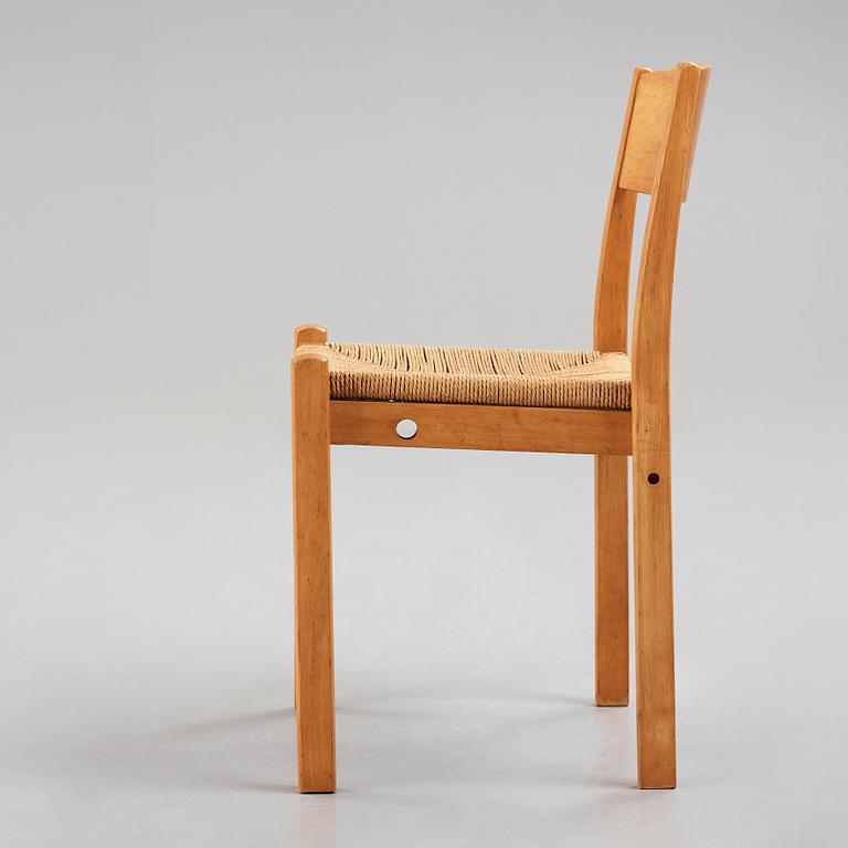 HANS J WEGNER & BØRGE MOGENSEN, a chair for Fritz Hansen, Denmark 1940-50's.