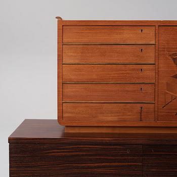 Erik Chambert, a cabinet/sideboard, Chamberts Möbelfabrik, Sweden 1930-40s.