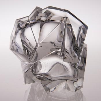 TAPIO WIRKKALA, A VASE. The Iceberg. Signed Tapio Wirkkala iittala -57.