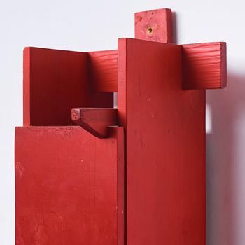 John Kandell, a wall cabinet, probably a prototype to "Arkitektskåpet", that Källemo executed in an edition of 190, Sweden, post 1989.