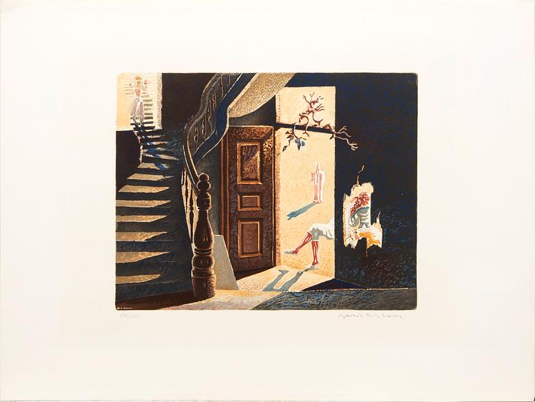 Halmstad Group fifty years, portfolio, with 6 color lithographs, signed and numbered 276/360.