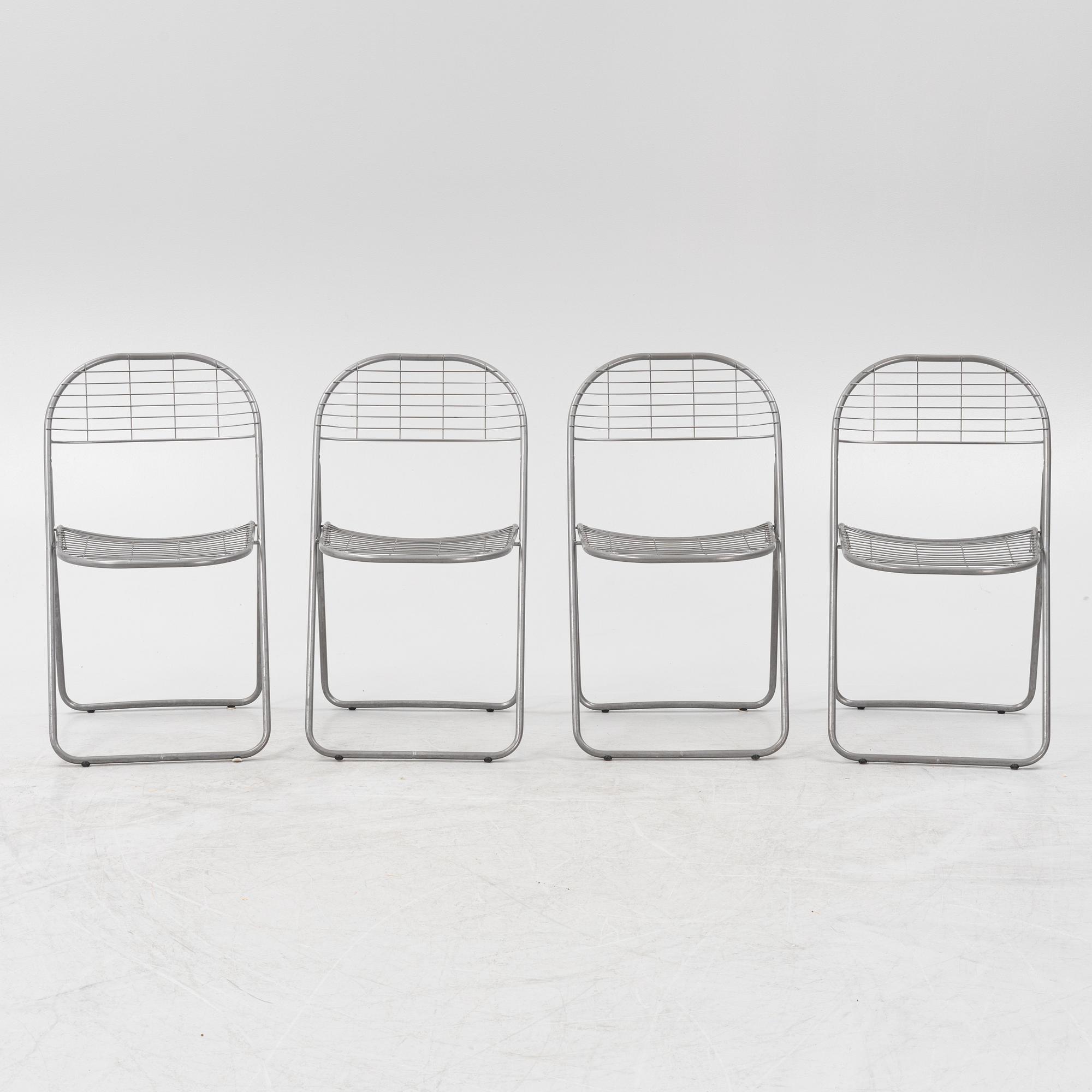 Niels Gammelgaard, a set of four 'Åland' chiars, IKEA.