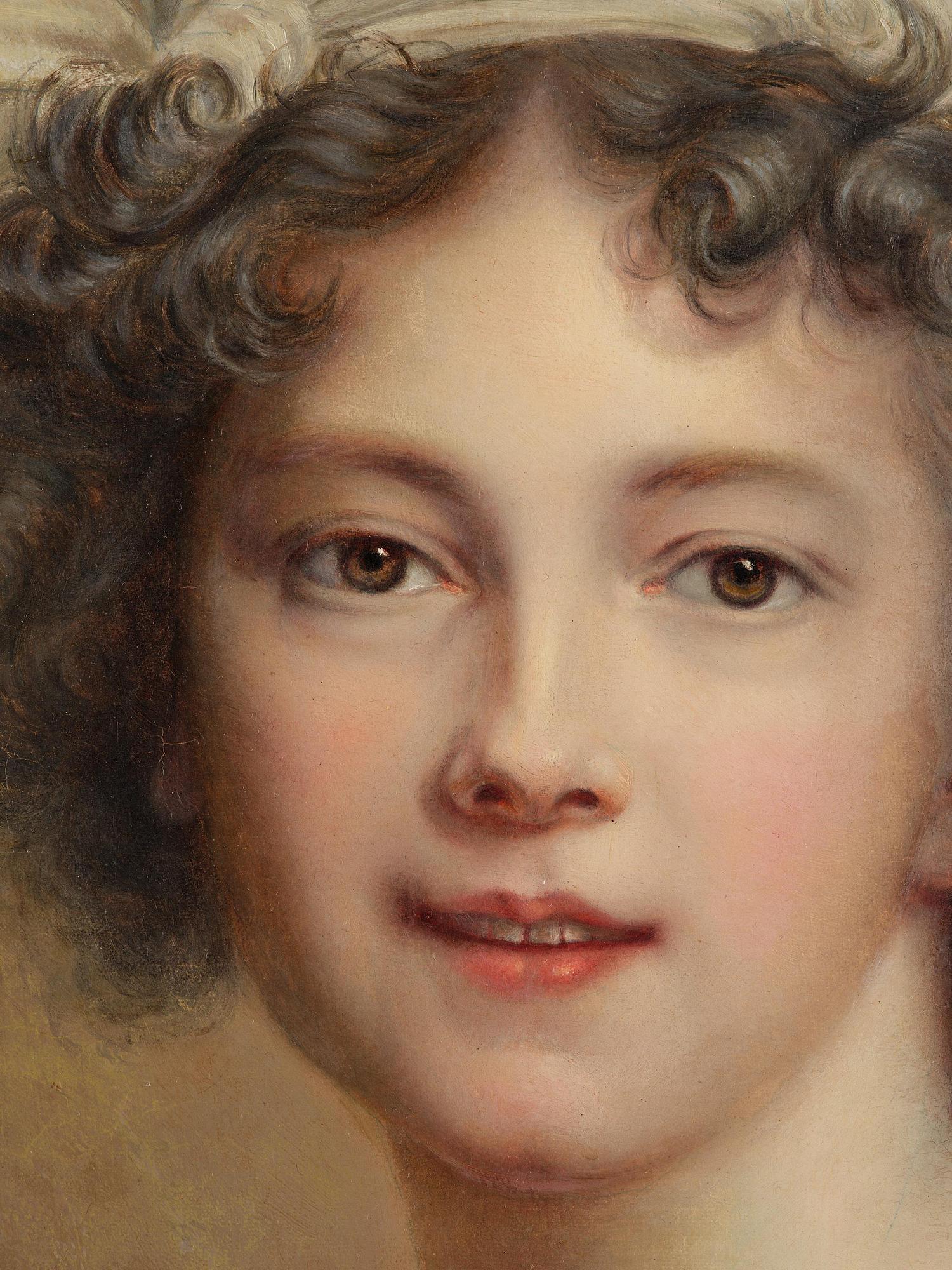 Elisabeth Vigée-Lebrun, kopia efter, Självporträtt.