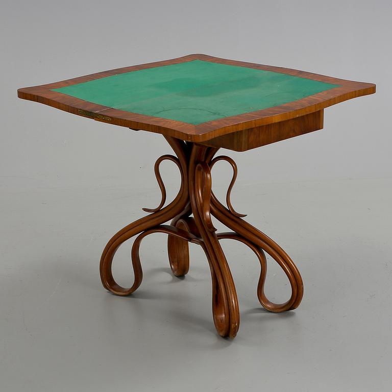 SPELBORD, "Spieltisch Nr. 3", Thonet, omkring år 1900.