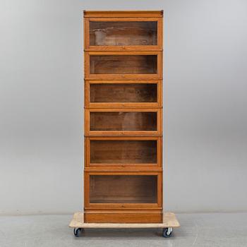 Two Swedish mid 20th century  archive cupboards.