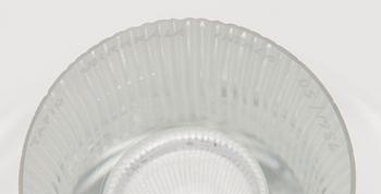 TAPIO WIRKKALA, VAS, glas, "Kantarell", signerad Tapio Wirkkala Iittala 45/1986.