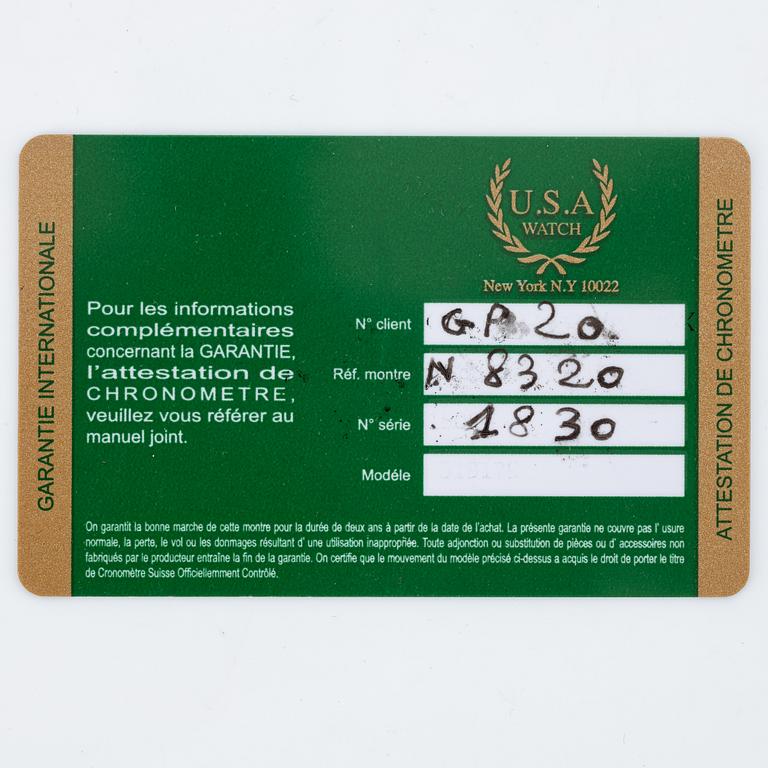 Girard Perregaux, Reserve Gp90, wristwatch, 38 mm.