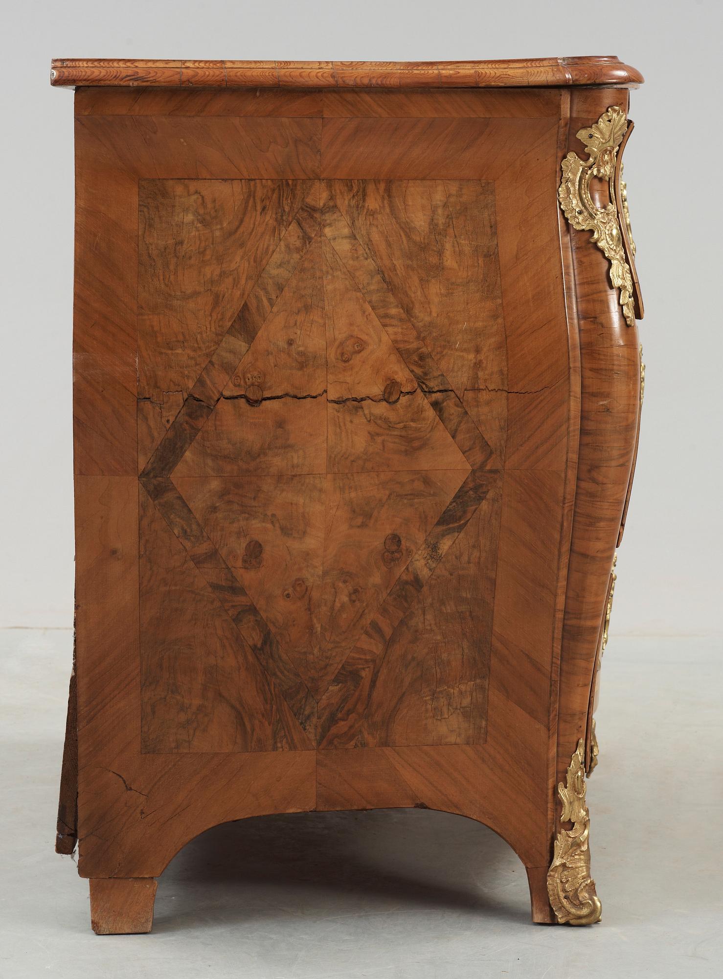 BYRÅ, Stockholmsarbete. 1700-talets mitt. Rokoko.