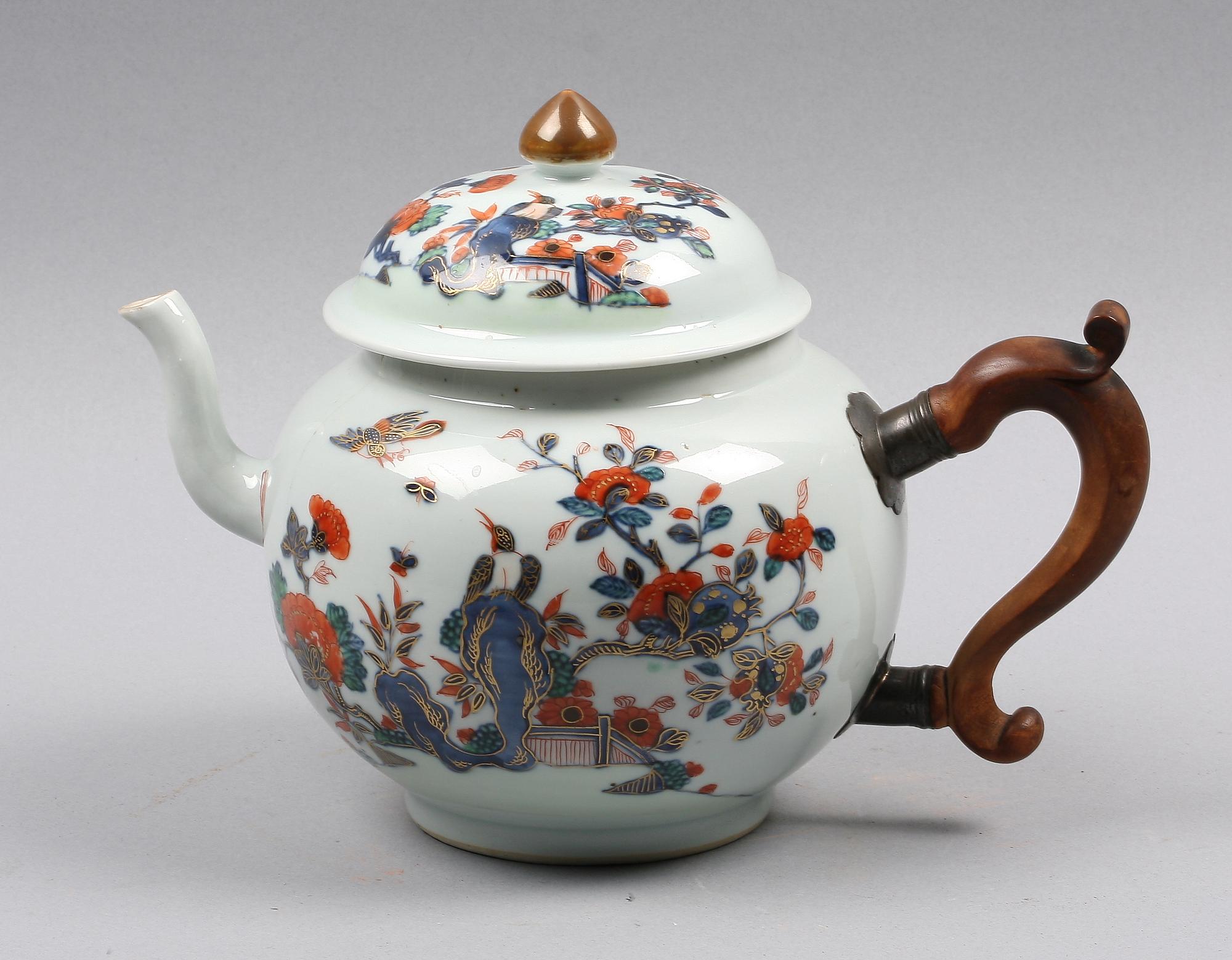 TEKANNA, porslin, Kina, 1700/1800-tal.