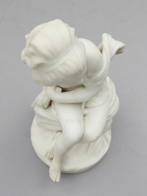 SKULPTUR, marmor, 1800-/1900-tal.