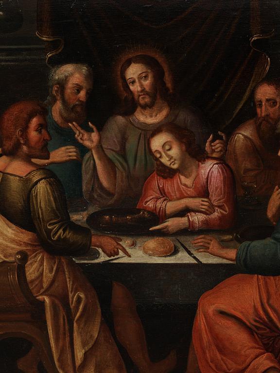 Flemish school 17th Century. The Last Supper.