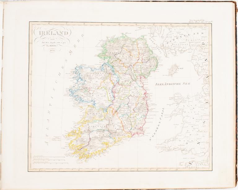 Stielers Hand-Atlas 1834 & Bidrag till Nordens äldsta kartografi.