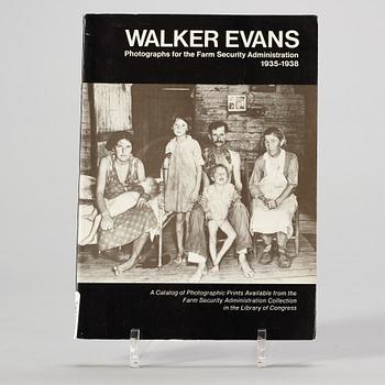 Fotoböcker, 11 st, Walker Evans.