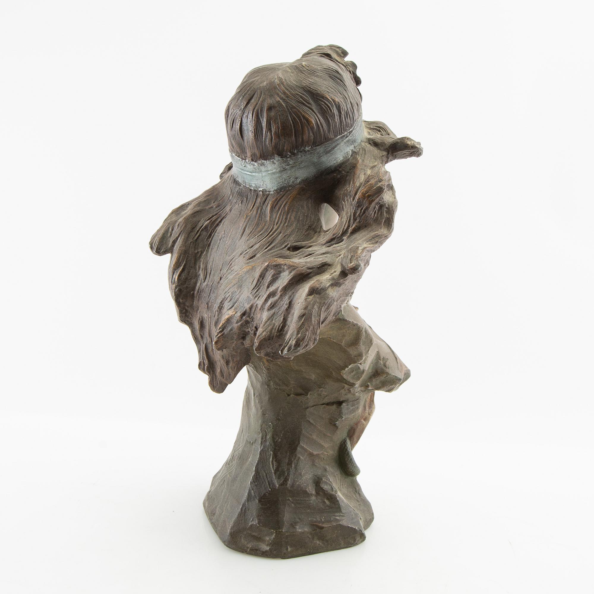 Okänd konstnär 1800/1900-tal, skulptur "Cleopâtre".