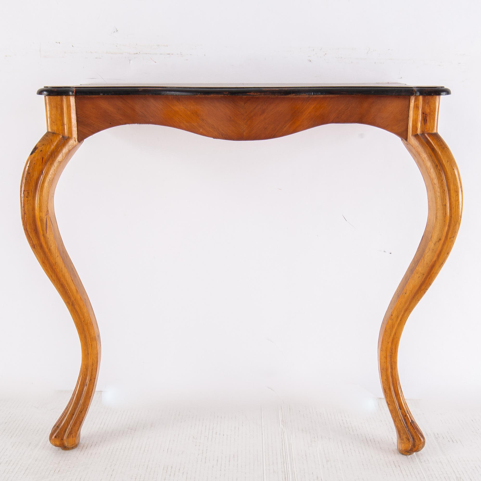 Spegel med konsolbord, 1800-talets slut.