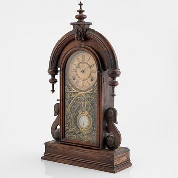 Mantel clock, Ansonia Clock Co., New York, USA, early 20th century.