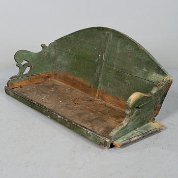 VAGNSSÄTE, allmoge, 1800-tal.