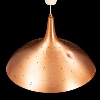 PAAVO TYNELL, an attributed ceiling lamp, "J1965", probably produced on licens by AWF (Arnold Wiigs Fabrikker) Norway.