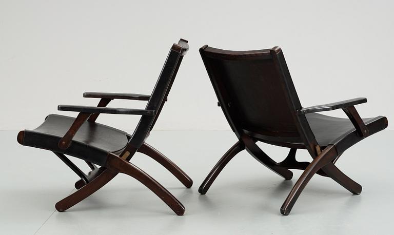 FÄLLSTOLAR, ett par. Trol Mexiko.