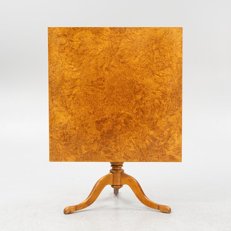 A late 19th century tilt-top table.
