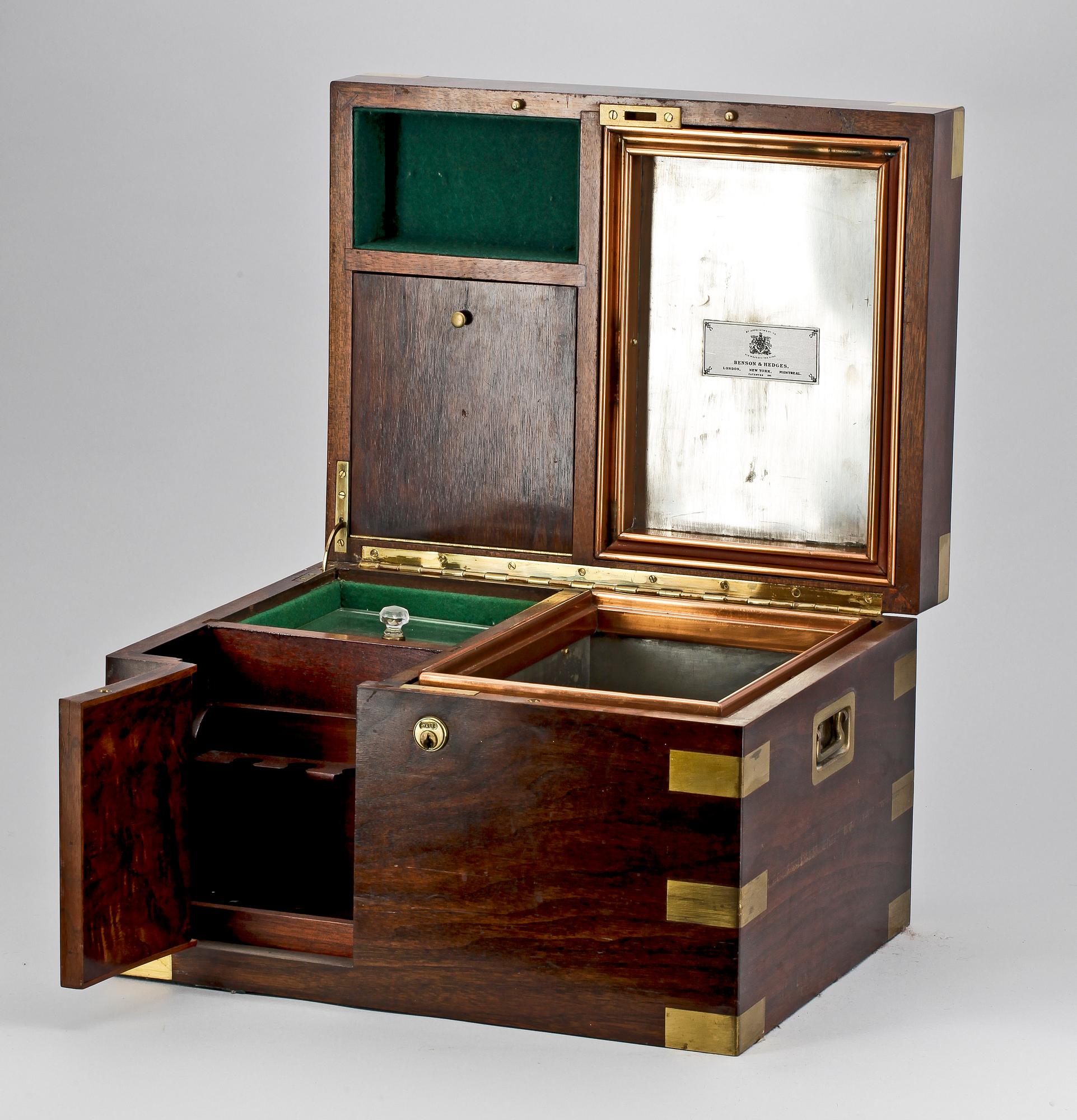HUMIDOR, Benson & Hedges, 1900-talets andra hälft.