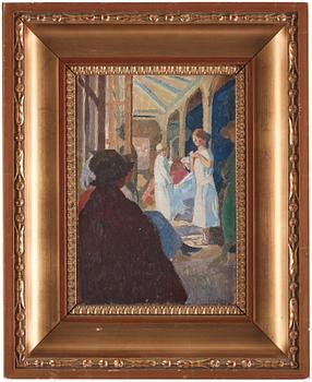 Carl Wilhelmson, "Vid danssalen".