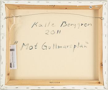 KALLE BERGGREN, mounted canvas, signed and dated 2011 on verso.