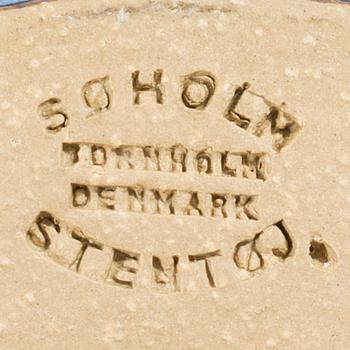 SÖHOLM STENTÖJ bordslampor ett par Danmark 1900-talets senare del.