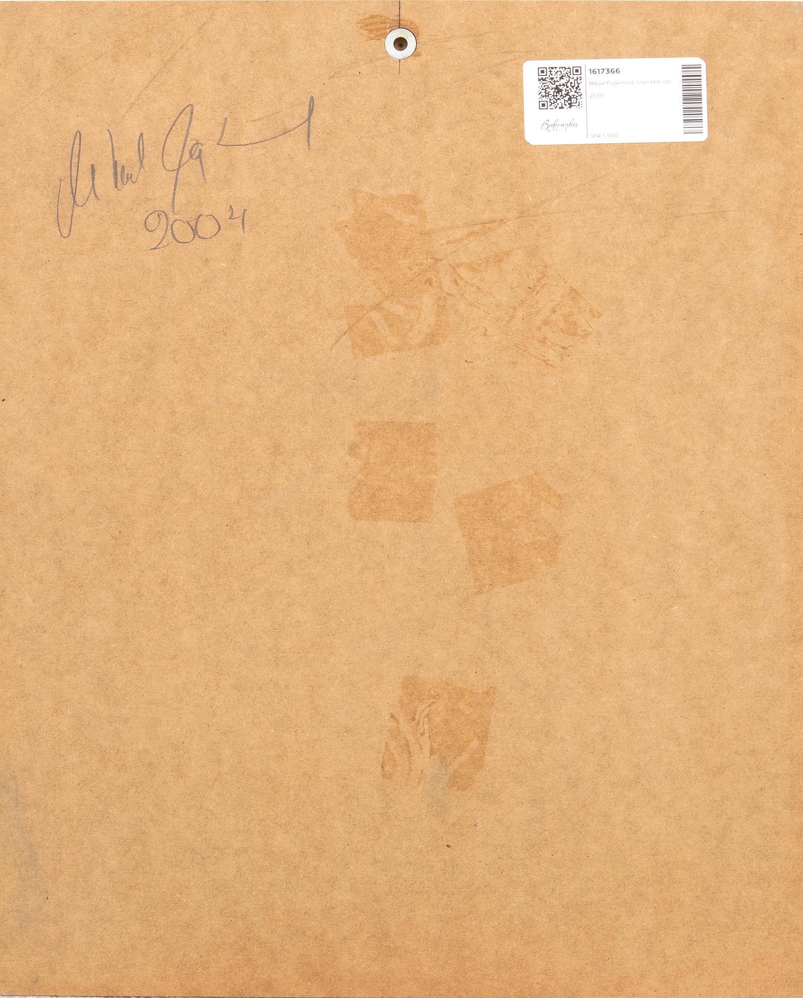 Mikael Fagerlund, Untitled.