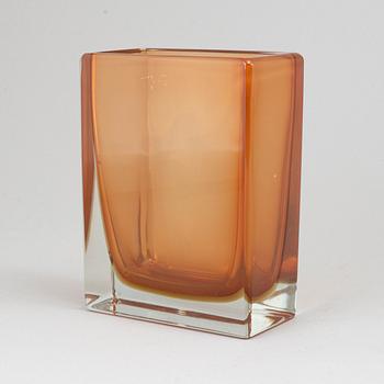 An Italian  glass vase from Venini Murano.