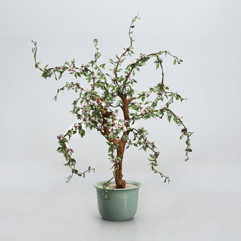 BORDSDEKORATION, troligen Kina, sent 1900-tal.